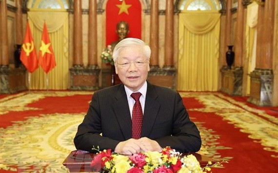 黨中央總書記、國家主席阮富仲。（圖源：越通社）