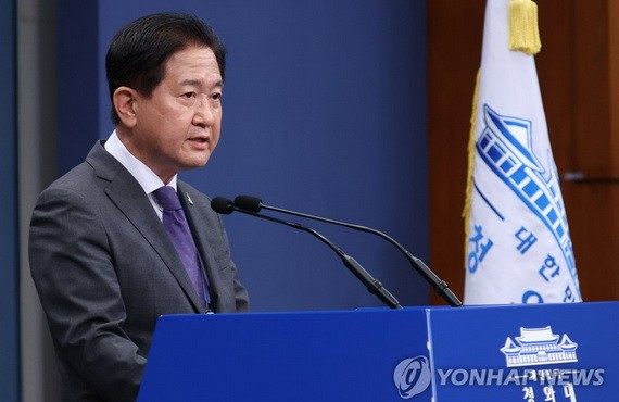 韓國國家安全保障會議(NSC)事務處長徐柱錫。（圖源：韓聯社）