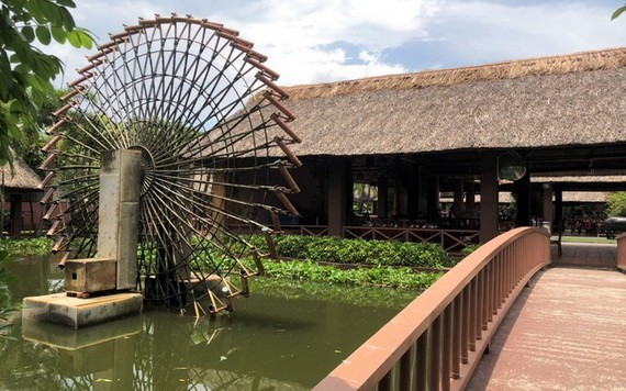 平政縣平興鄉平川飲食區一隅。