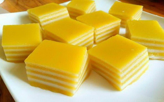 南瓜椰汁千層糕。（圖源：互聯網）