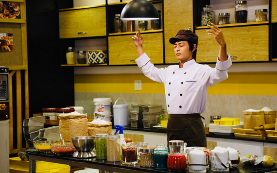 《麵包王》片中的製餅鏡頭獲精心製作。