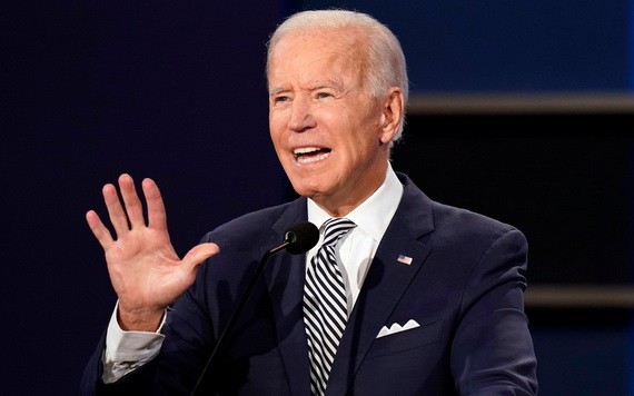 美國民主黨總統候選人拜登。（圖源：華爾街時報）