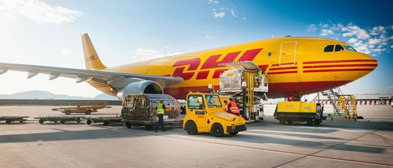 圖為越南DHL Express快遞專用飛機。（圖源：耀基）