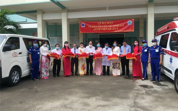 第八郡全科醫院115衛星急救站於 6日正式投入活動。（圖源：市衛生廳）