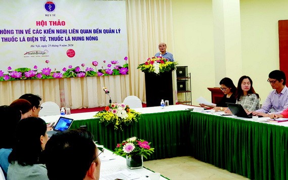 衛生部建議禁止各種電子煙、加熱不燃燒香煙。