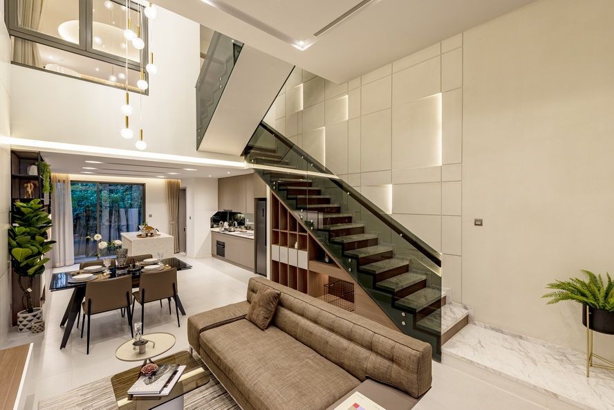 位於平陽省320平方米錯層設計生活空間 ảnh 4