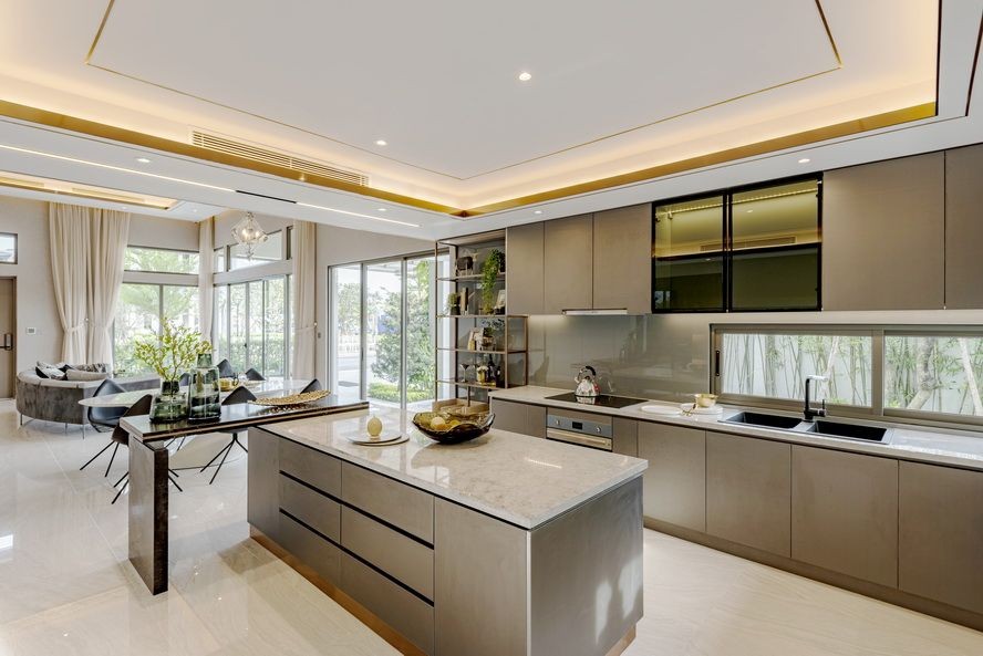 位於平陽省320平方米錯層設計生活空間 ảnh 5