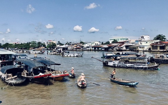 丐冷水上市集一隅。（圖源：越兒）