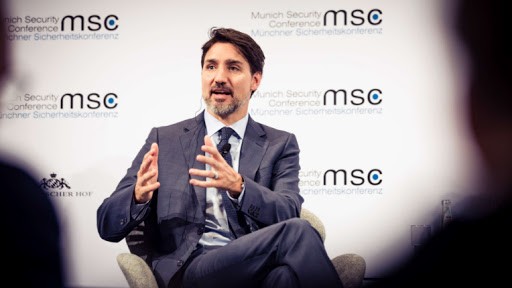 加拿大總理特魯多。（圖源：互聯網）