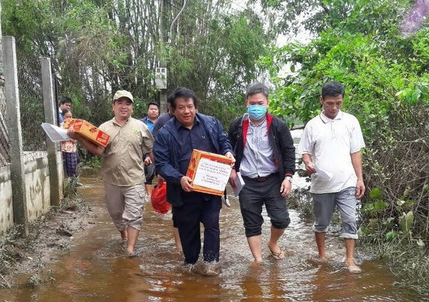 新華集團救濟受災同胞 ảnh 1