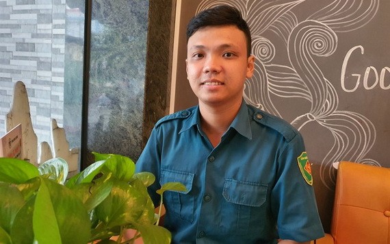 阮煌大多次勇敢擒匪。