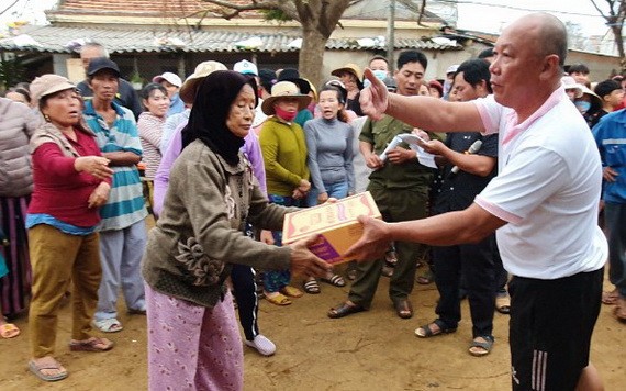 芽莊廣東會館第三期中部賑災