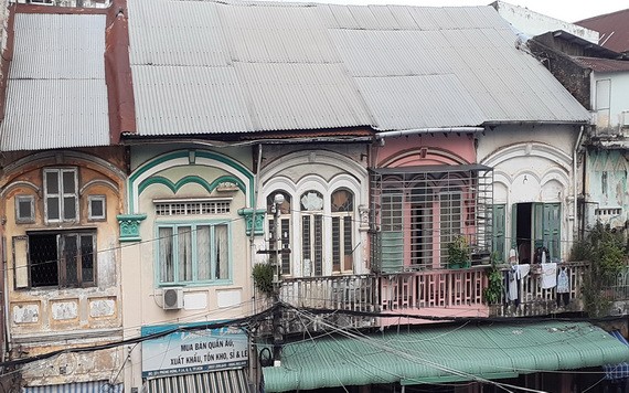 帶有古式建築風格的馮興社區一隅。