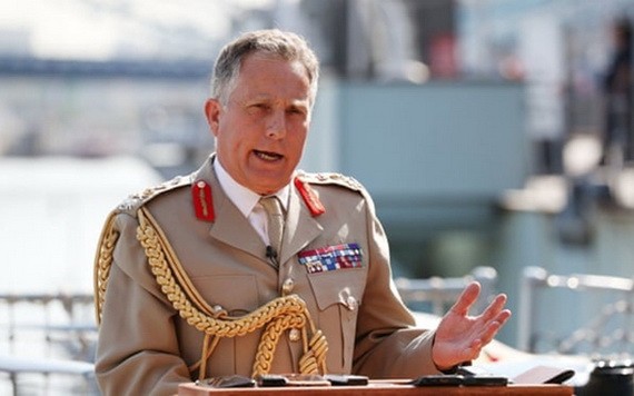 英軍總參謀長尼克‧卡特。（圖源：互聯網）