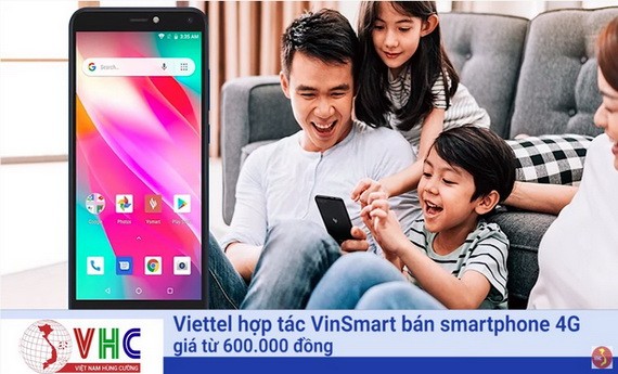 廉價 4G 智能手機問世。（圖源：VHC視頻截圖）