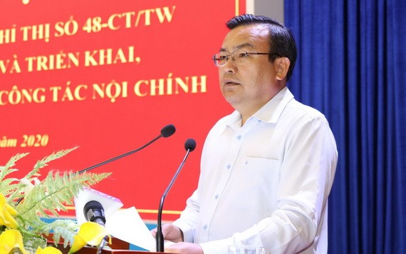 西寧省委常務副書記范雄泰在會上發言。（圖源：西寧報）