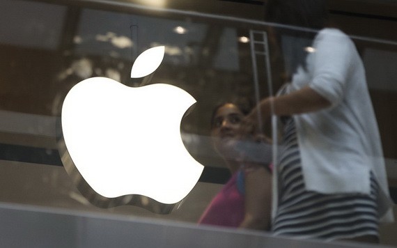 蘋果專賣店。（示意圖源：新華社）