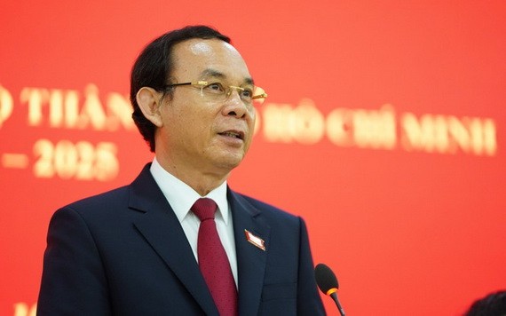 黨中央書記、市委書記阮文年。（圖源：輝盛）