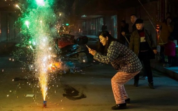 民眾可在喜慶日放煙花。（示意圖源：互聯網）