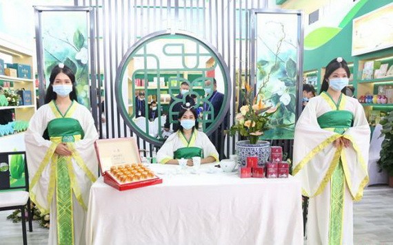 圖為茉莉主題產品展示館。（圖源：互聯網）