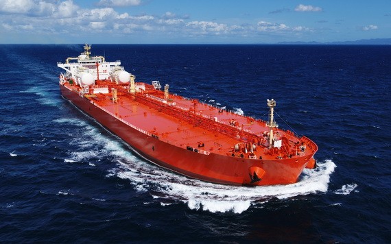 圖為三星重工建造的LNG船。 （圖源：三星重工）