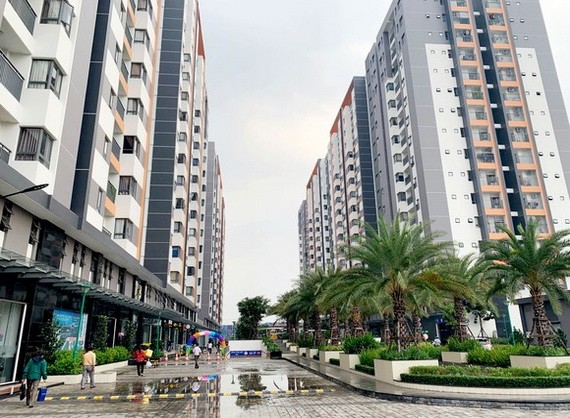 第九郡一個未獲簽發證書的公寓項目。