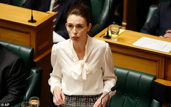 新西蘭總理阿德恩。（圖源：AP）