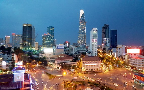 市中心夜色一瞥。（示意圖源：VNE）