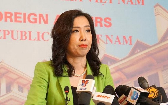 外交部發言人黎氏秋姮。（圖源：PV）