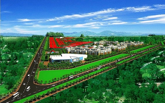 祿安-平山安置區總體設計圖。（圖源：飛龍）