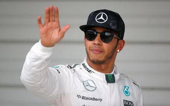 Ｆ１車手漢密爾頓。（圖源：互聯網）