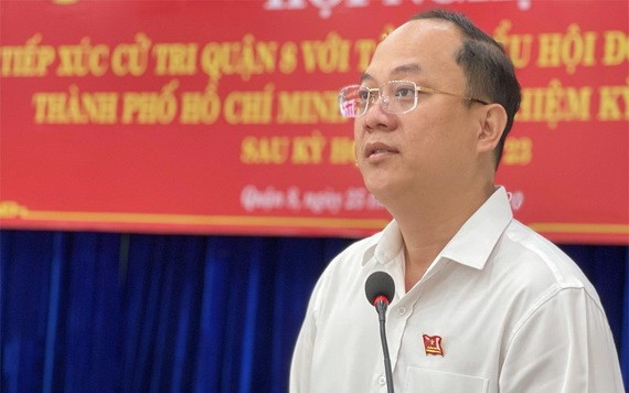 市委副書記、市委組織處主任阮胡海。（圖源：市黨部新聞網）