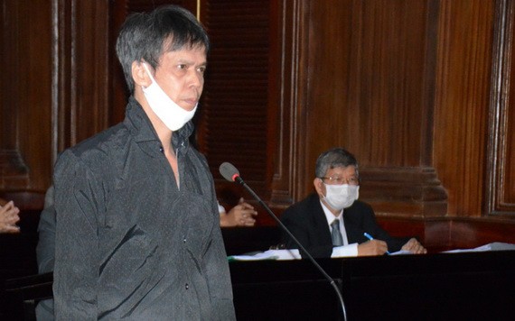 被告人范志勇在法庭上回答審判長問案。（圖源：TTBC）