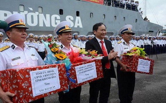 將春節禮物贈送長沙島縣軍民