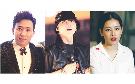 鎮成、山松M-TP、Chi Pu是社交網流量最高的前三名越南藝人。