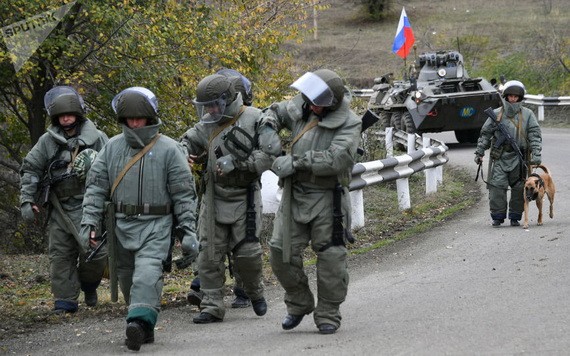 土耳其外長：俄羅斯與土耳其將各派60名軍人，駐守俄土納卡地區停火聯合監控中心。（圖源：Sputnik）