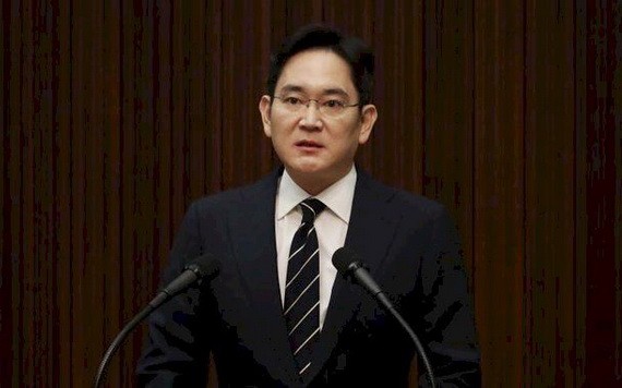 韓國三星集團繼承人李在鎔(圖)涉嫌行賄案遭判2年半徒刑。（圖源：推特）