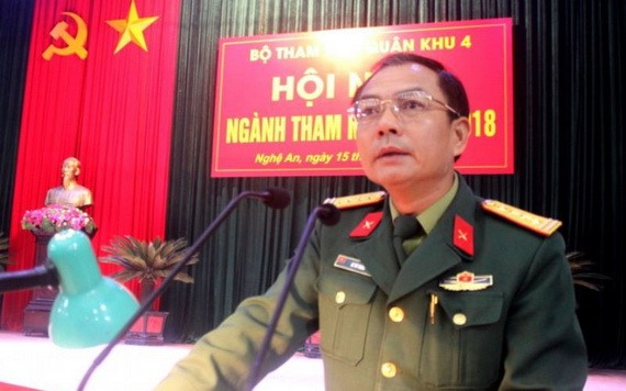 國防部第四軍區副司令黎必勝大校。（圖源：第四軍區報）