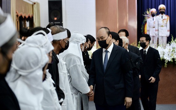 黨政領導慰問張永仲同志家屬。（圖源：TTO）