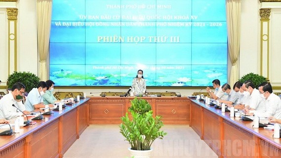 本市選舉委員會召開會議。（圖源：市黨部新聞網）