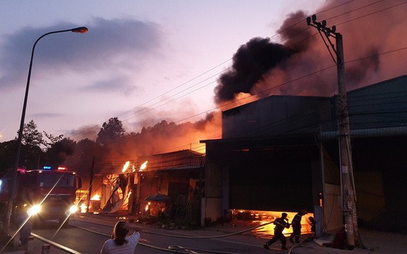 火警現場。（圖源：越通社）