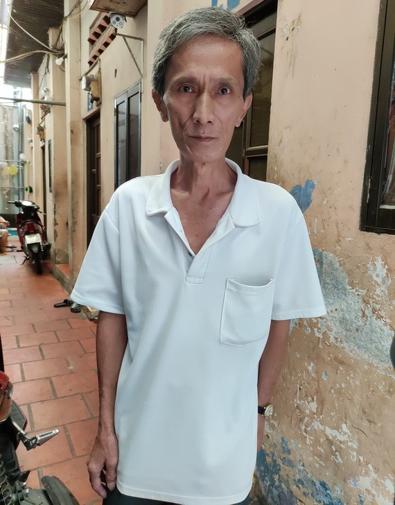 楊正仁在租房區。