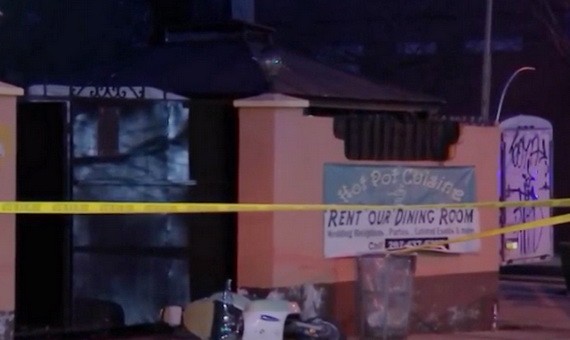 警方封鎖案發現場。（圖源：互聯網）