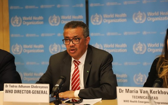 譚德塞呼籲相關機構妥善處理或銷毀使用過的藥瓶，以防被犯罪集團利用。（圖源：新華社）