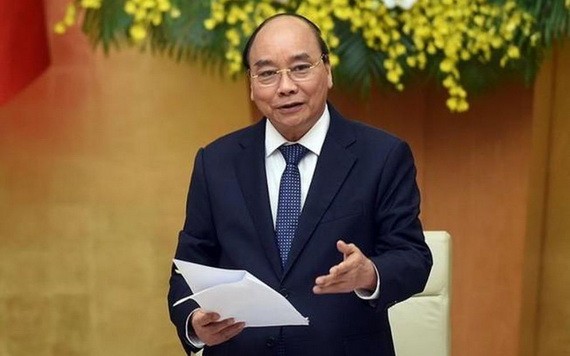 政府總理阮春福主持會議。（圖源：VGP）