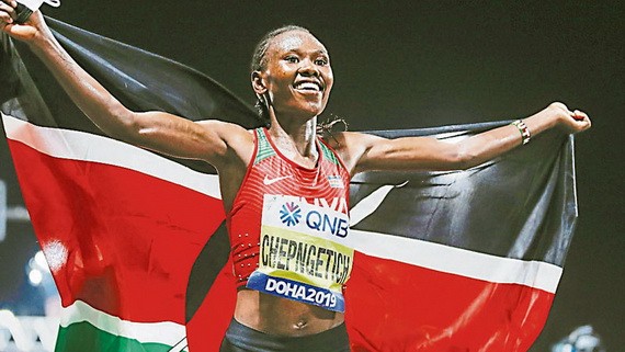 馬拉松世界冠軍切普恩傑蒂奇。（圖源：互聯網）