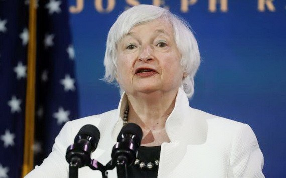 美國財政部長耶倫。（圖源：互聯網）