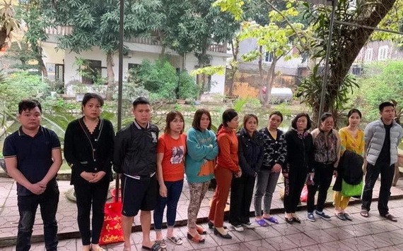 被扣押的賭徒。（圖源：瓊莊）