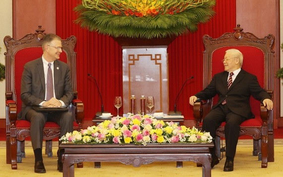 總書記阮富仲接見美國駐越大使