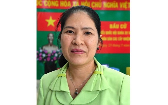 守德市人民議會副主席蔡美妍。